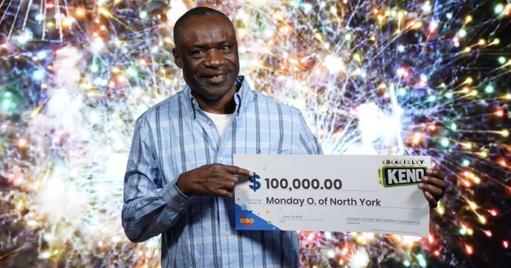 Big Lottery Win for North York Resident Big Lottery Win for North York Resident