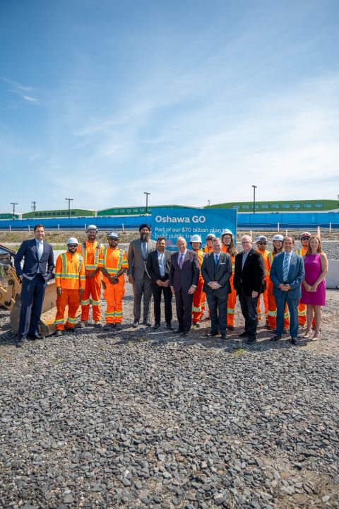 Construction Begins on Upgrades for Oshawa GO Station Construction Begins on Upgrades for Oshawa GO Station