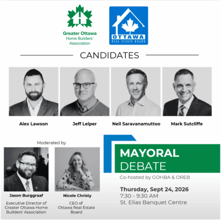 Candidates to Discuss Ottawa’s Housing and Development Issues Candidates to Discuss Ottawa’s Housing and Development Issues