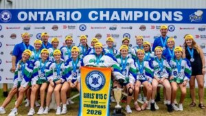 Peterborough U15 Girls Lacrosse Team Claims Provincial Title