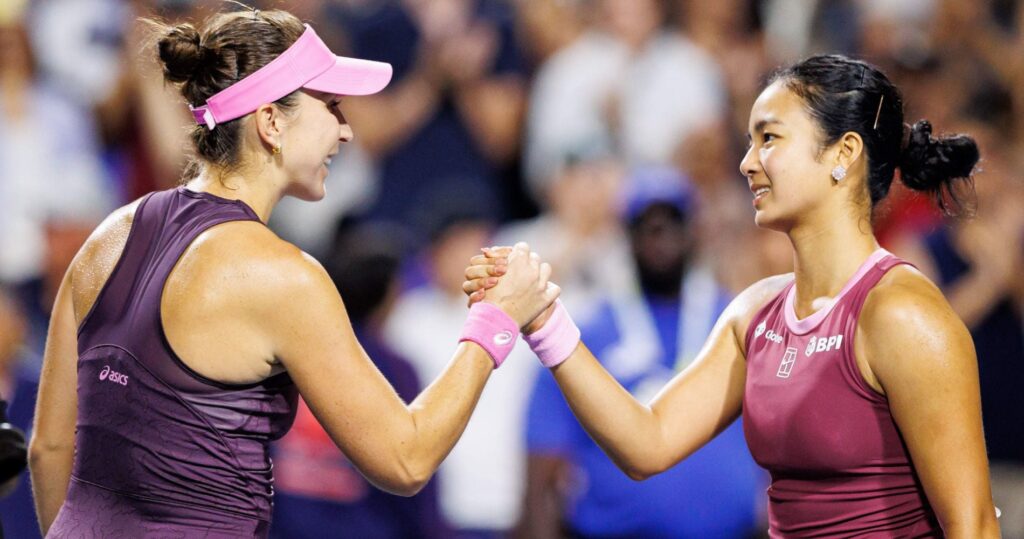 Bencic Advances After Defeating Eala at National Bank Open