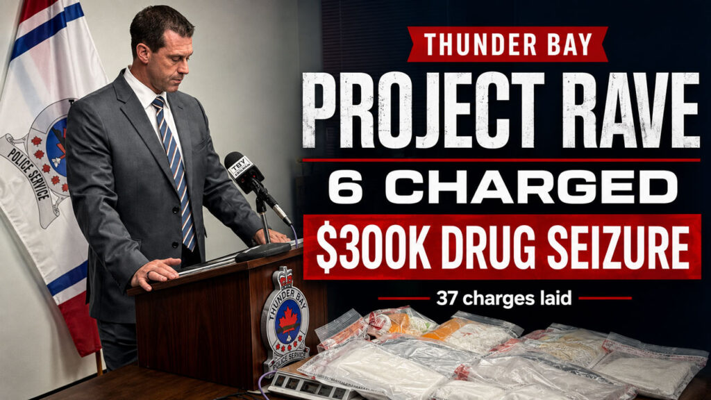 Major Drug Bust in Thunder Bay Leads to 37 Charges Major Drug Bust in Thunder Bay Leads to 37 Charges