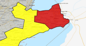 Severe Weather Alert for the Golden Horseshoe Region Severe Weather Alert for the Golden Horseshoe Region