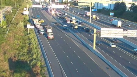 Fire in Transport Truck Disrupts Highway 401 Traffic