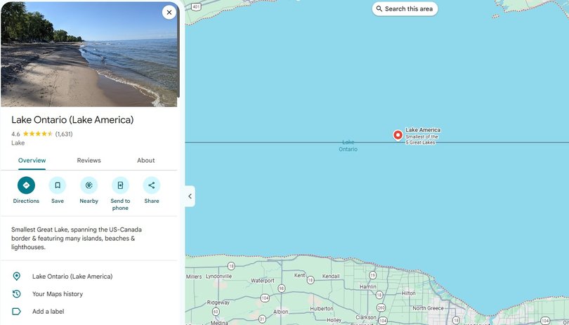 Updated Google Maps.