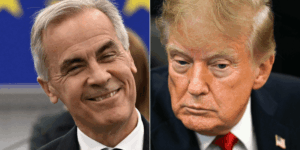 Canadian president Mark Carney goes viral for mocking Trump’s ‘accordion hands’