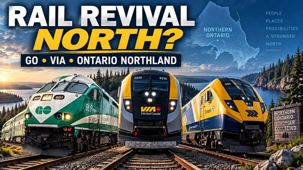 Exploring a Train Link from Kenora to Toronto