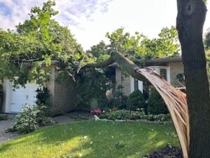 Severe Thunderstorm Hits Southwestern Ontario