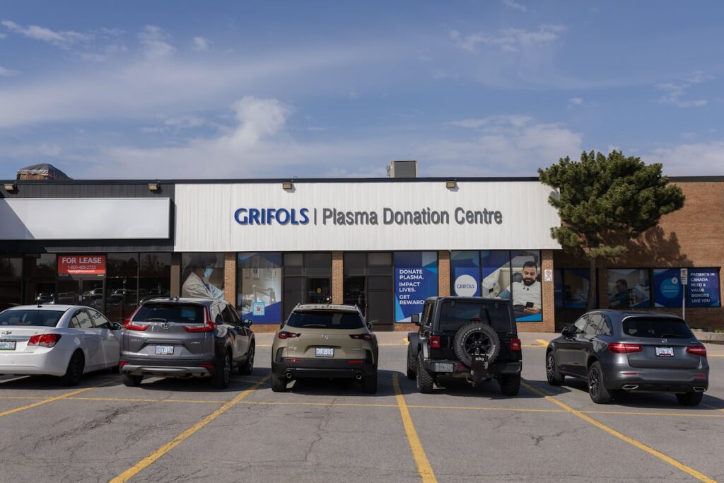 Grifols Halts Plasma Donations at Locations Nationwide