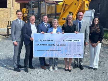 Hamilton Receives 2 Million for Infrastructure Upgrades Hamilton Receives 2 Million for Infrastructure Upgrades