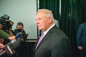 Protests Planned Against Ford in Barrie This Weekend