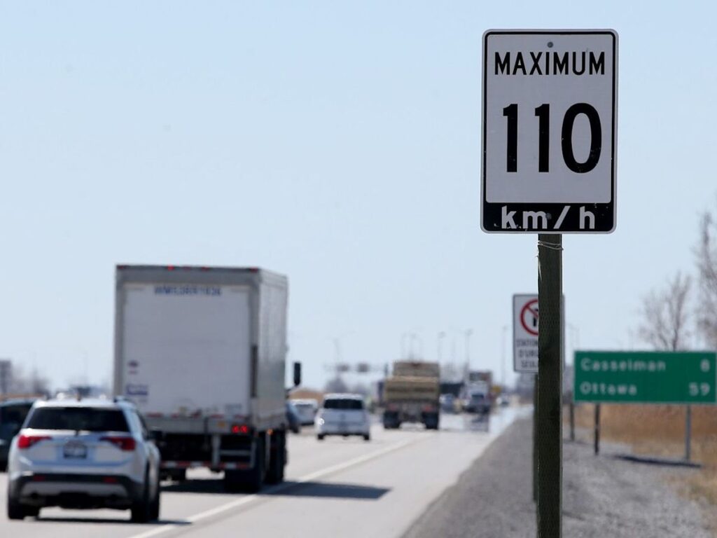 Speed Limit Increases on Ottawa Highways