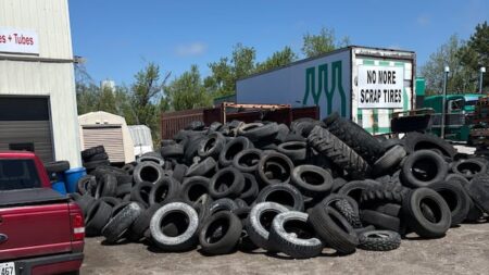 Ontario Ups Tire Recycling Goals Amid Backlog