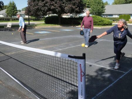 Introducing Pickleball to the Hickory Hills Community
