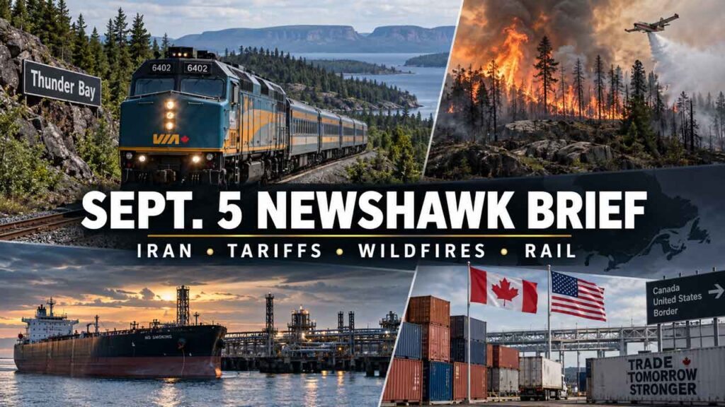 Key Updates for September 5: Iran, Economy, Wildfires, and Rail Travel Key Updates for September 5: Iran, Economy, Wildfires, and Rail Travel