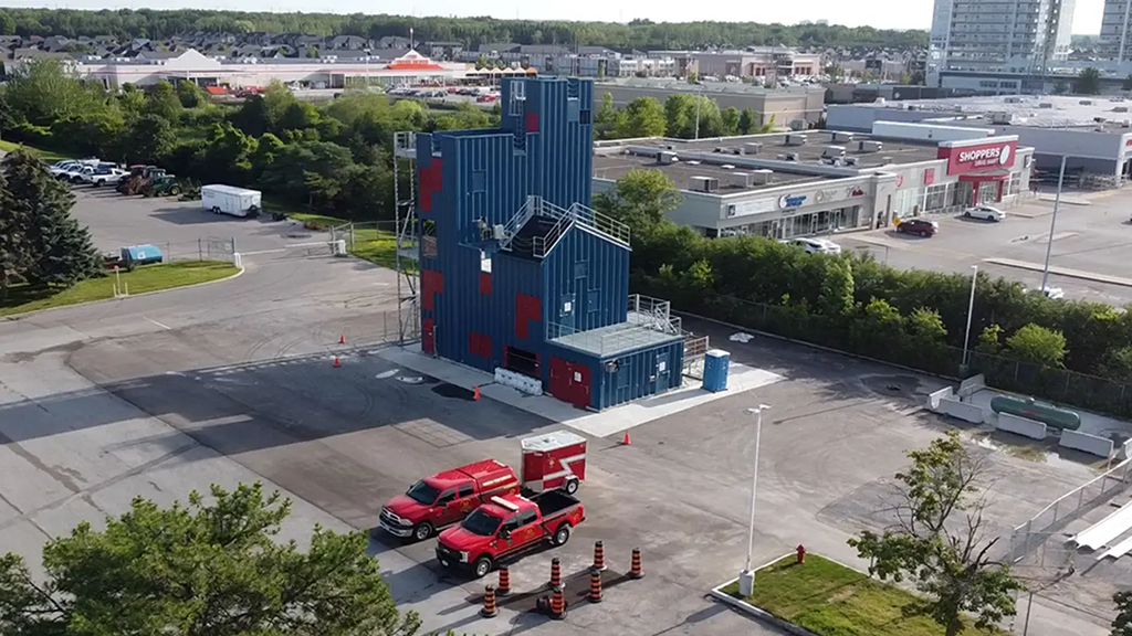 New Training Facility Under Construction for Whitby Firefighters New Training Facility Under Construction for Whitby Firefighters