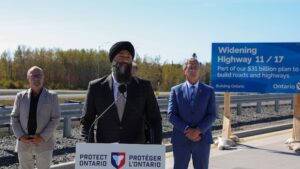 Truck drivers, local leaders welcome upgrades to Highway 11/17 in northwestern Ontario