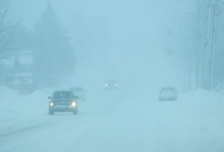 Winter Weather Causes Highway Closure in Ontario Winter Weather Causes Highway Closure in Ontario