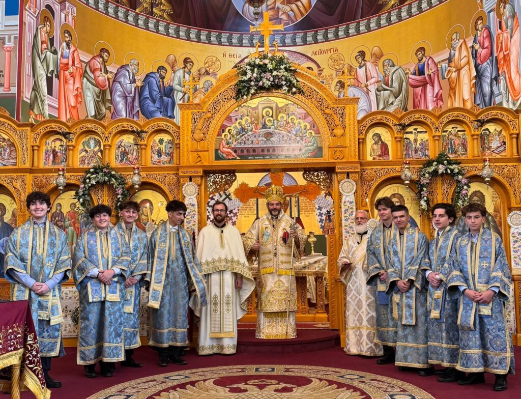 Canada’s Archbishop Visits Greek Orthodox Church in Markham