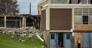 Fire Breaks Out at Hamilton’s Old Brock University Campus