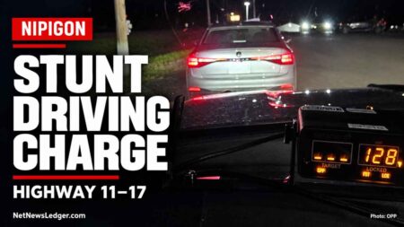 Brampton Motorist Charged for Speeding in Nipigon