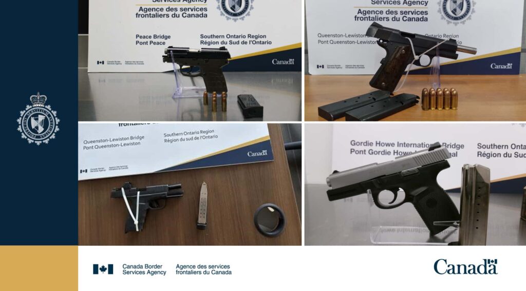 Border Agents Foil Six Weapon Smuggling Attempts