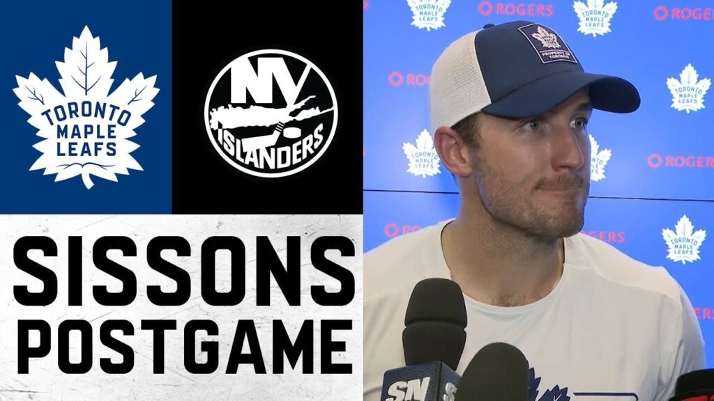 Colton Sissons Talks About Game Against Islanders