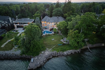 Stunning Lake Ontario Manor Listed at .5 Million Stunning Lake Ontario Manor Listed at .5 Million