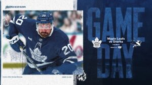 Leafs Face Off Against Sharks Tonight Leafs Face Off Against Sharks Tonight