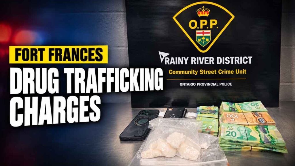 Young Man Charged with Drug Trafficking in Fort Frances