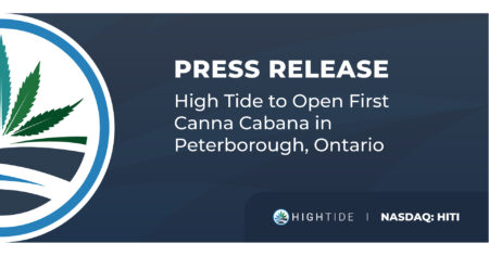 High Tide Set to Launch Canna Cabana in Peterborough High Tide Set to Launch Canna Cabana in Peterborough