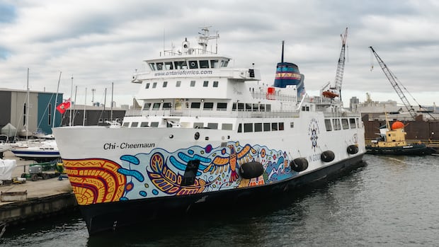 MS Chi-Cheemaun Arrives in Hamilton for Winter Rest MS Chi-Cheemaun Arrives in Hamilton for Winter Rest