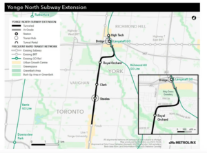 Subway Expansion from Toronto to Surrounding Areas Advances