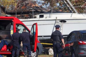 Investigation Underway After Boat Fire at Kingston Marina Investigation Underway After Boat Fire at Kingston Marina