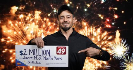 Local Roofer Hits  Million Jackpot in Ontario Lottery