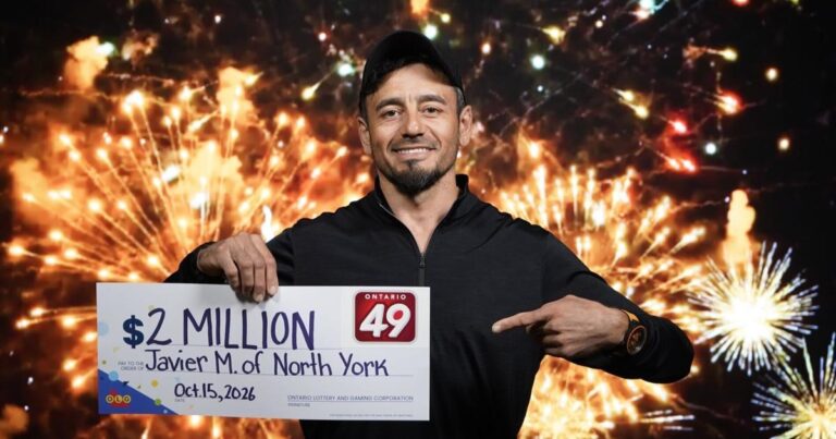 Local Roofer Hits Million Jackpot in Ontario Lottery Local Roofer Hits Million Jackpot in Ontario Lottery