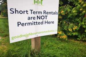 Oro-Medonte Residents Challenge Short-Term Rental Bylaw