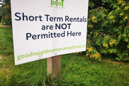 Oro-Medonte Residents Challenge Short-Term Rental Bylaw