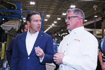Poilievre Advocates for No Tariffs During Simcoe County Visit
