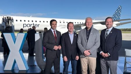 Porter Launches Five New Routes from London International Airport Porter Launches Five New Routes from London International Airport