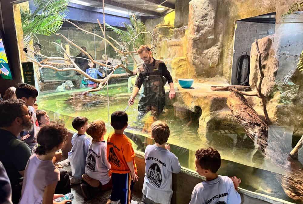 Whitby Reptile Zoo Brings Smiles to Young Patients Whitby Reptile Zoo Brings Smiles to Young Patients