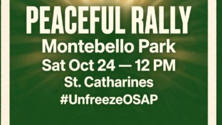 Protest in St. Catharines This Saturday Over OSAP Issues Protest in St. Catharines This Saturday Over OSAP Issues