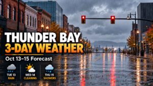 Weather Update for Thunder Bay: October 13–15, 2026