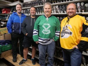 Thunder Supports Local Hockey Initiative