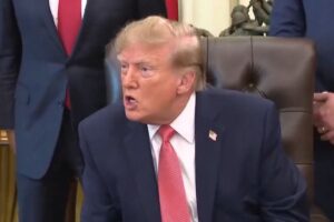 A Tense Moment in the Oval Office