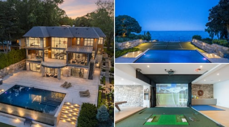 Luxurious Burlington Mansion on Lake Ontario for Sale