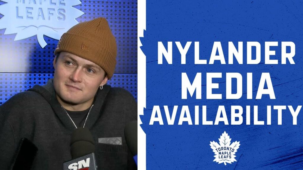 Nylander Prepares for Islanders Matchup