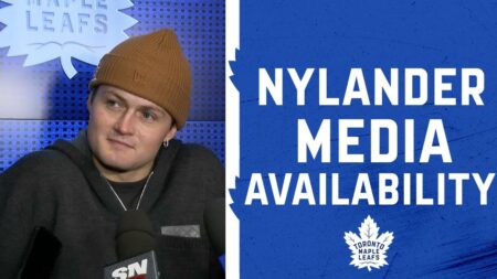 Nylander Prepares for Islanders Matchup Nylander Prepares for Islanders Matchup