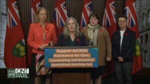 MPP from Windsor Advocates for Travel Grant to Aid Medical Care Access