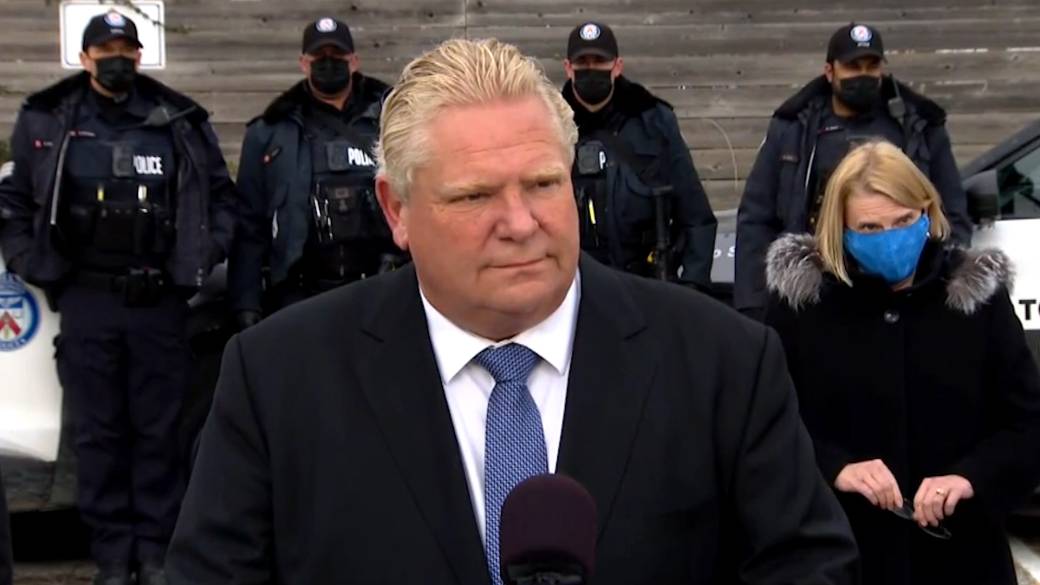 Click to play video: 'Ford announces $75M in funding over 3 years to combat crime in Ontario'